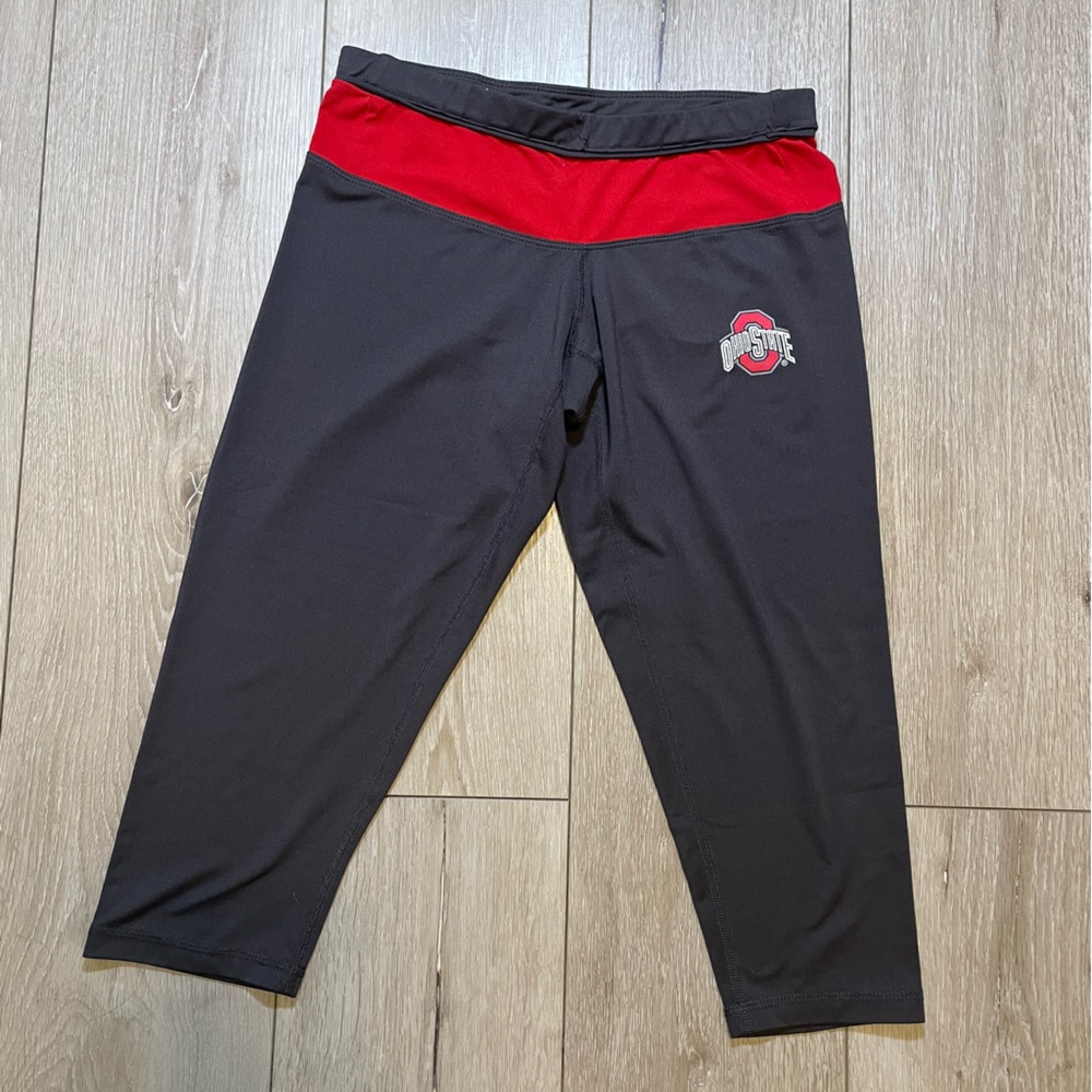Iconic Ohio State Buckeyes Athleisure Capri Leggings Women’s Size Small - Picture 2 of 7